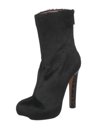Herve Leger Ponyhair Boots