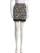 Herve Leger Printed Mini Skirt