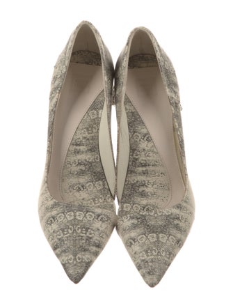 Herve Leger Herve Leger x Max Azria Leather Pumps