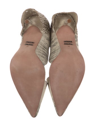 Herve Leger Herve Leger x Max Azria Leather Pumps