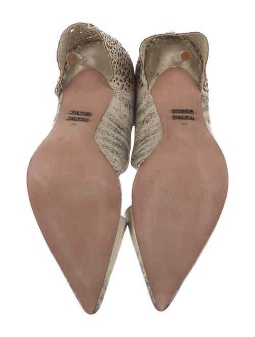 Herve Leger Herve Leger x Max Azria Leather Pumps