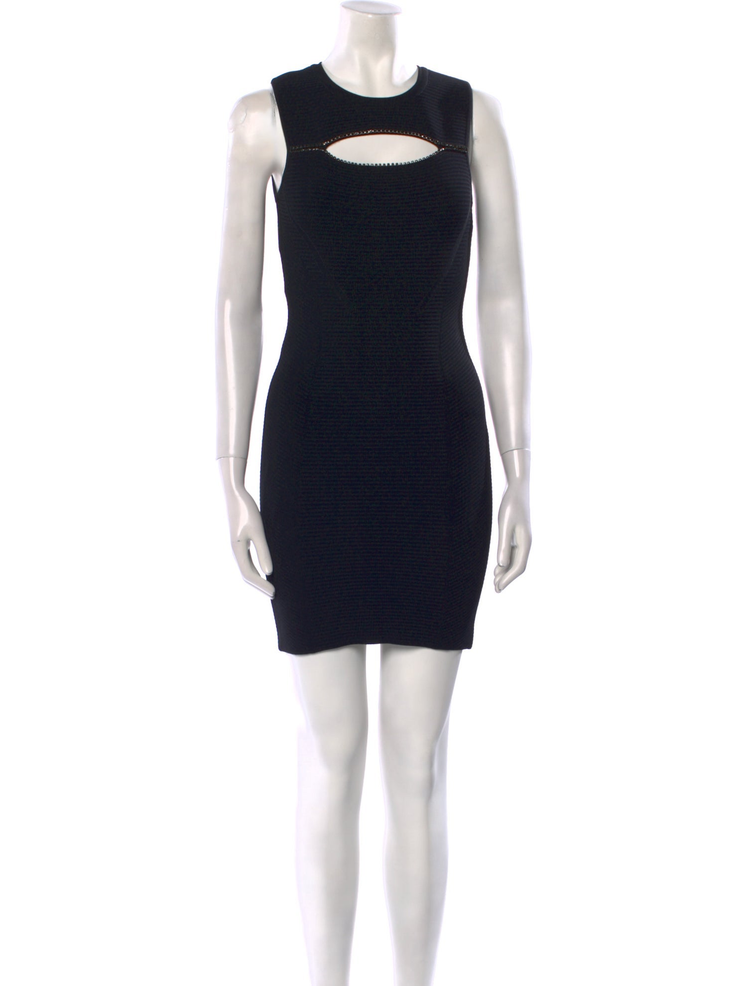 Herve Leger Crew Neck Mini Dress w/ Tags