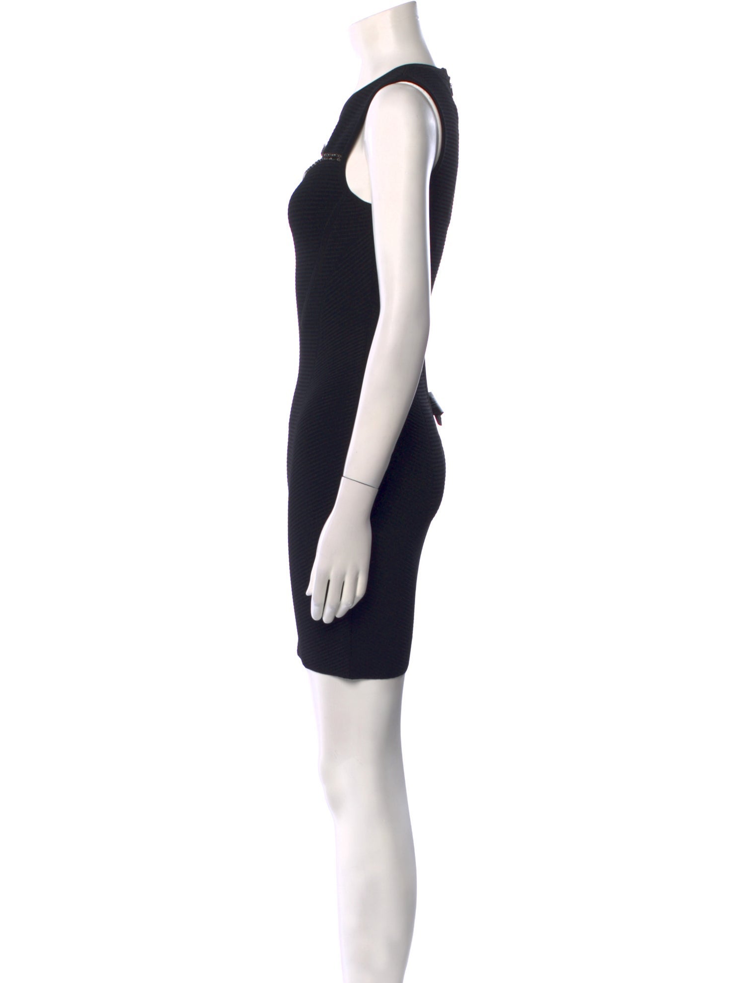 Herve Leger Crew Neck Mini Dress w/ Tags