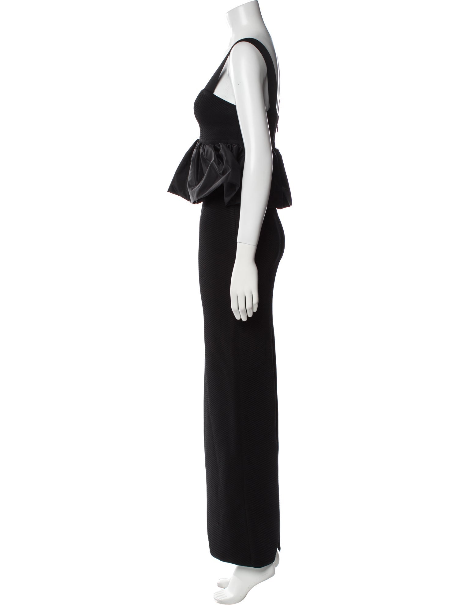 Herve Leger V-Neck Long Dress w/ Tags