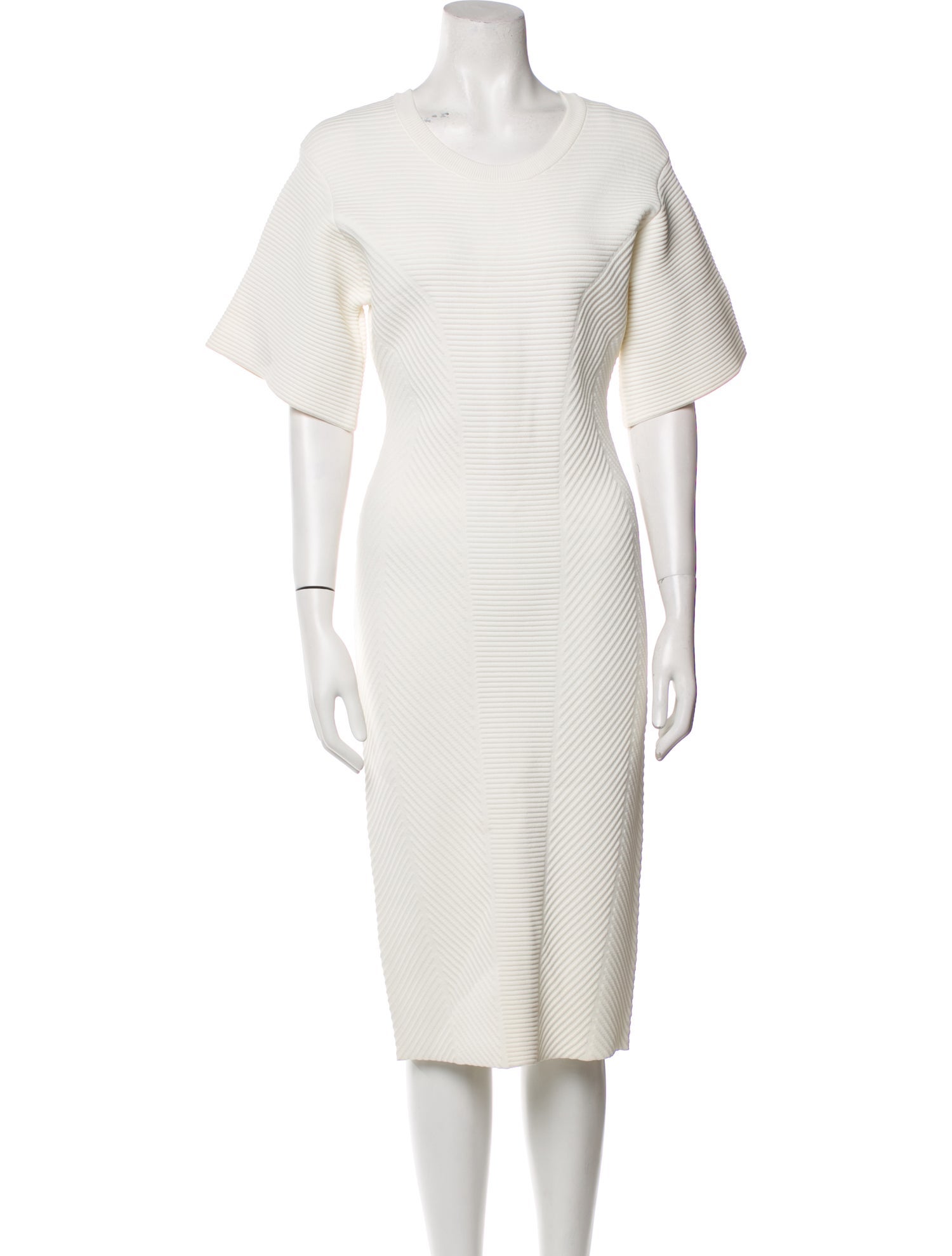 Herve Leger Nylon Midi Length Dress