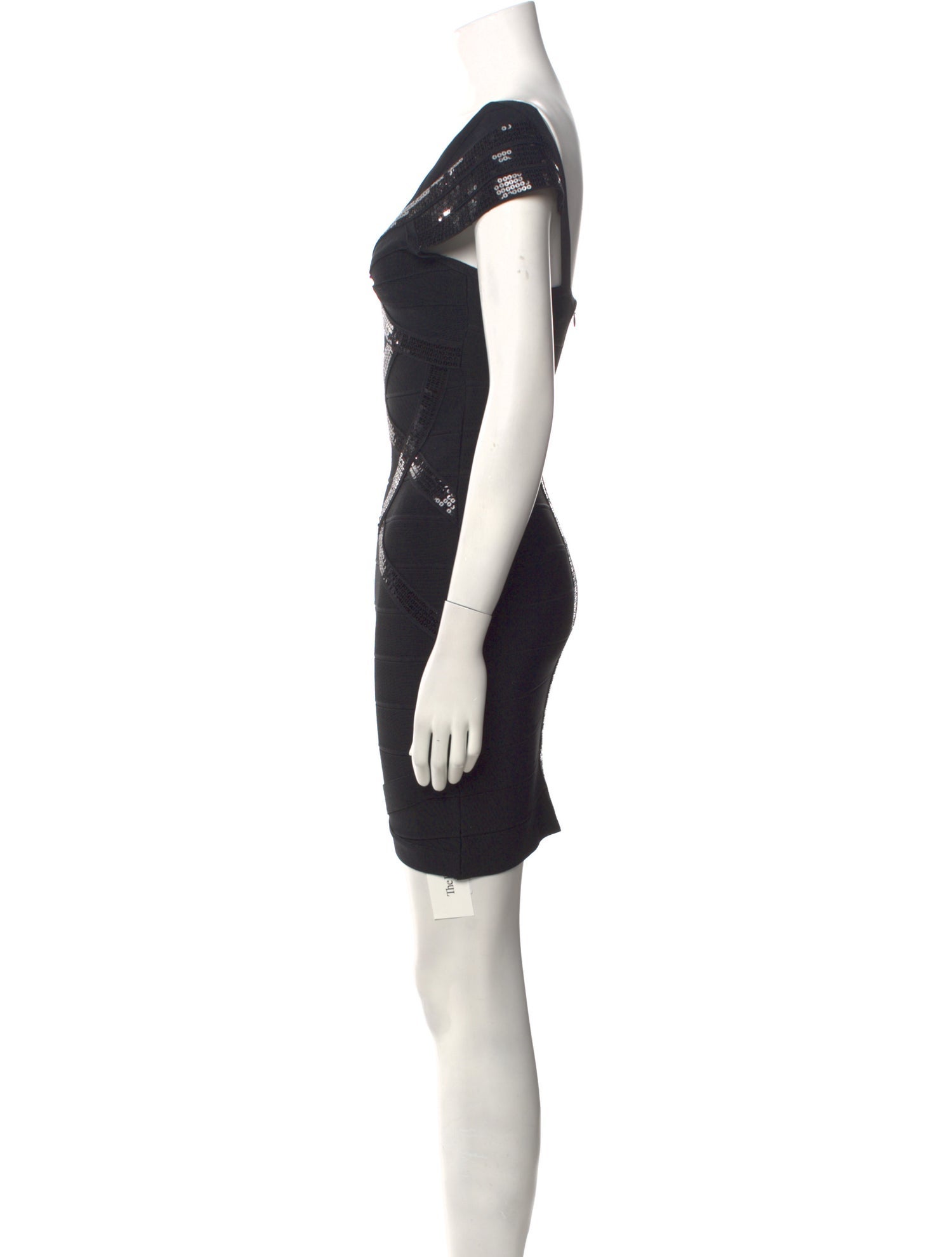 HERVE LEGER ボディコンシャス ドレス 古着 used エルベ レジェ
