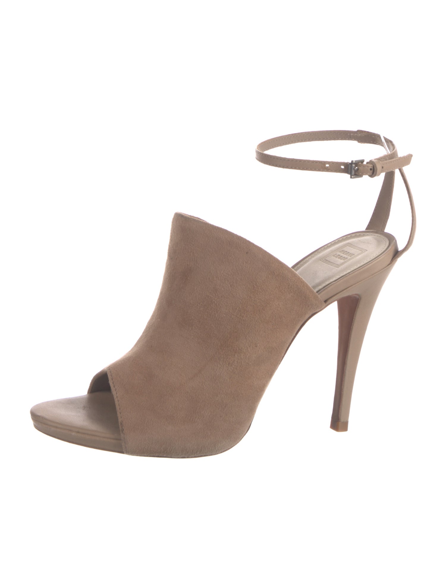Herve Leger Suede Sandals