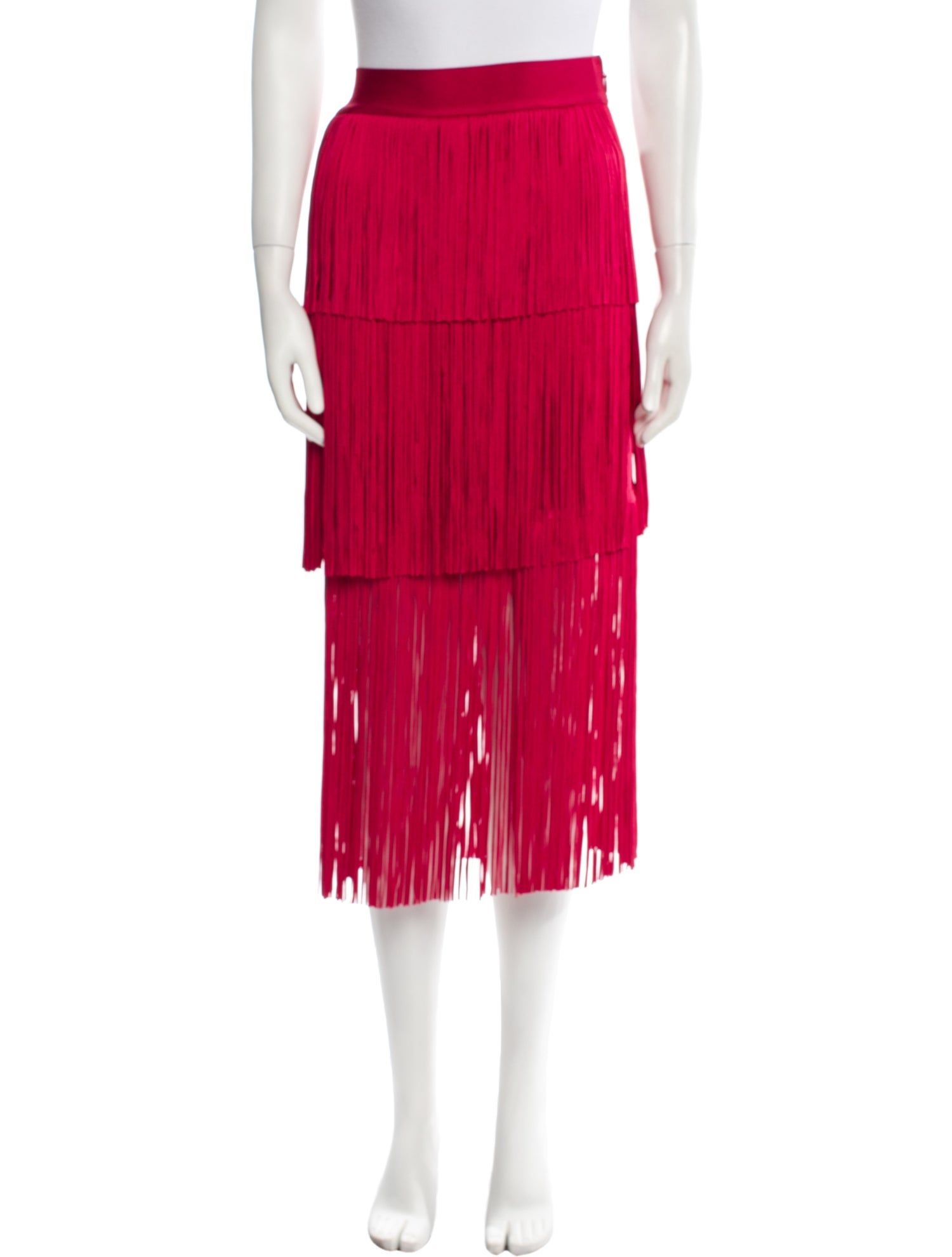 Herve Leger Fringe Trim Accent Mini Skirt w/ Tags