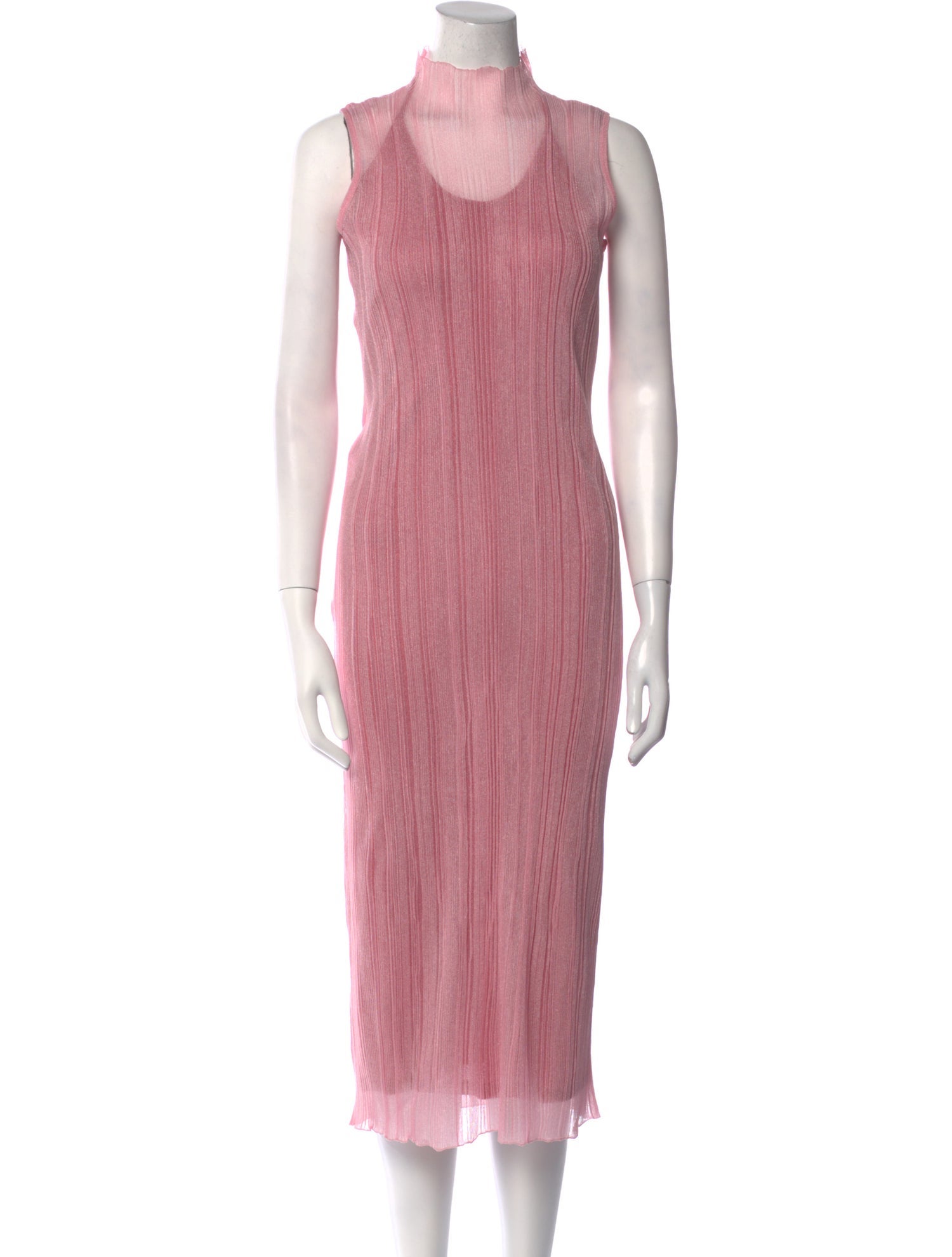 Herve Leger Nylon Midi Length Dress w/ Tags