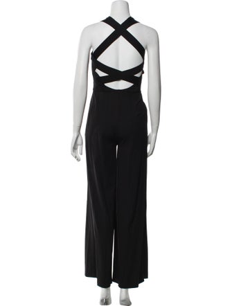 Herve Leger Crew Neck Jumpsuit