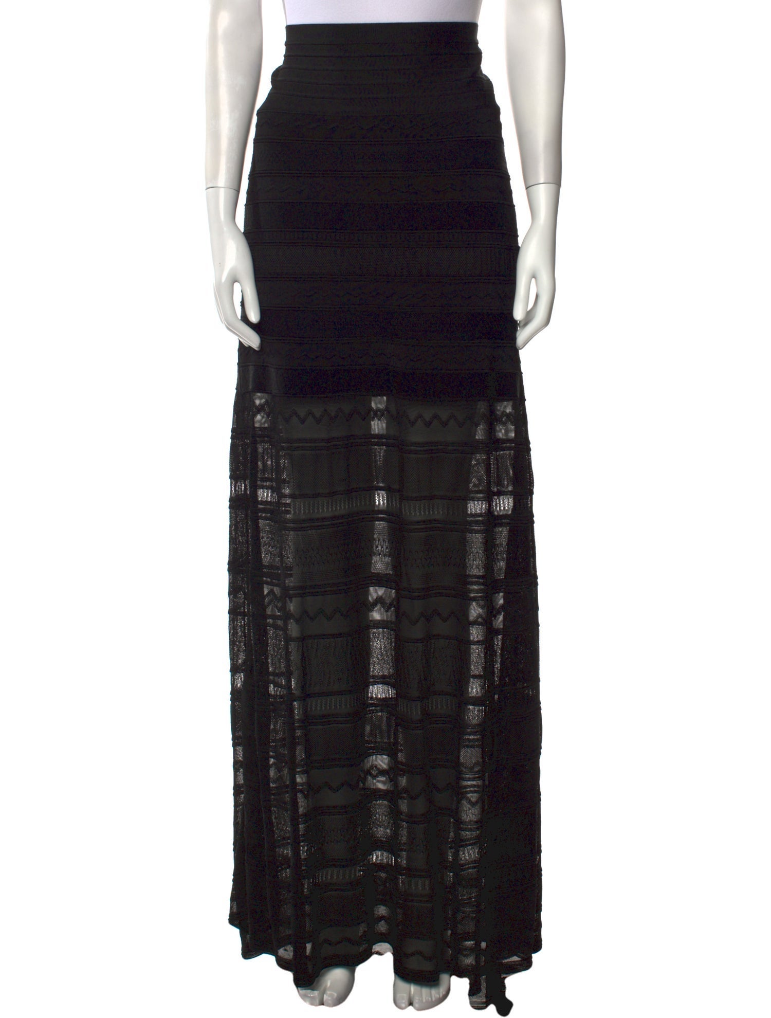 Herve Leger Long Skirt