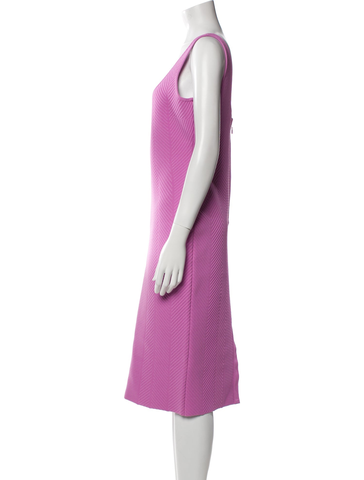 Herve Leger Scoop Neck Midi Length Dress w/ Tags