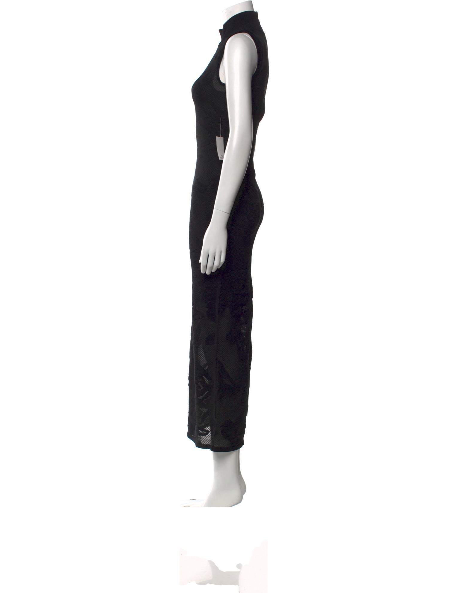 Herve Leger Floral Print Long Dress