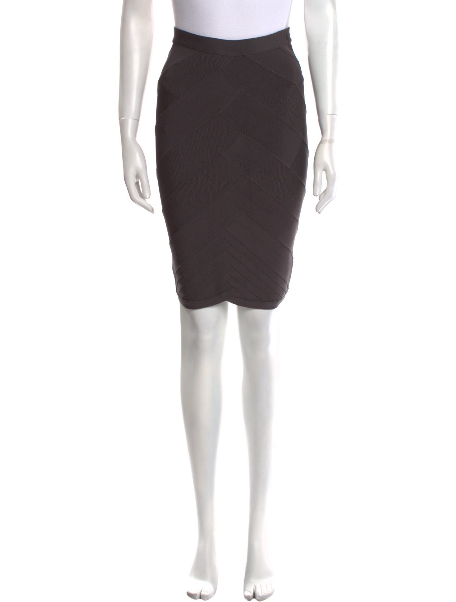 Herve Leger Knee-Length Skirt