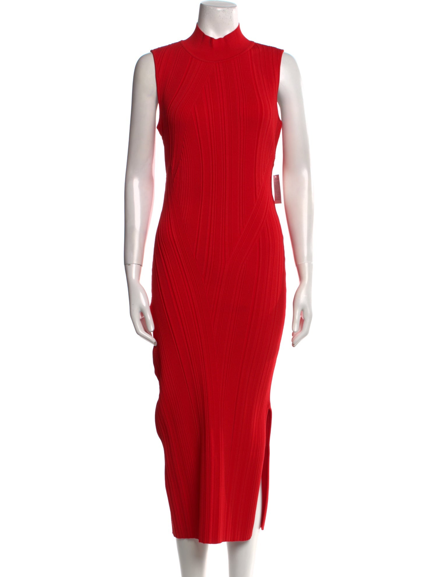 Herve Leger Mock Neck Long Dress w/ Tags