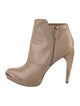 Herve Leger Leather Boots
