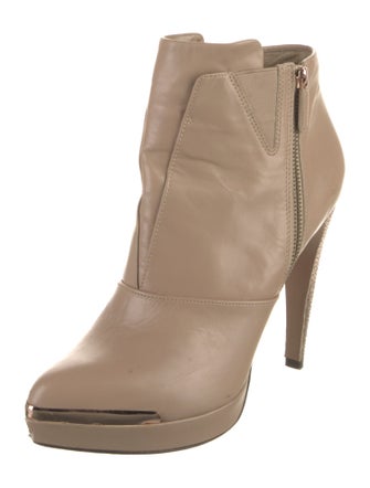 Herve Leger Leather Boots