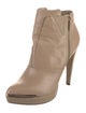 Herve Leger Leather Boots
