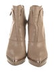 Herve Leger Leather Boots