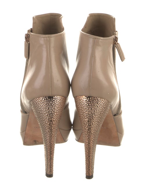 Herve Leger Leather Boots