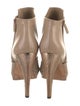Herve Leger Leather Boots