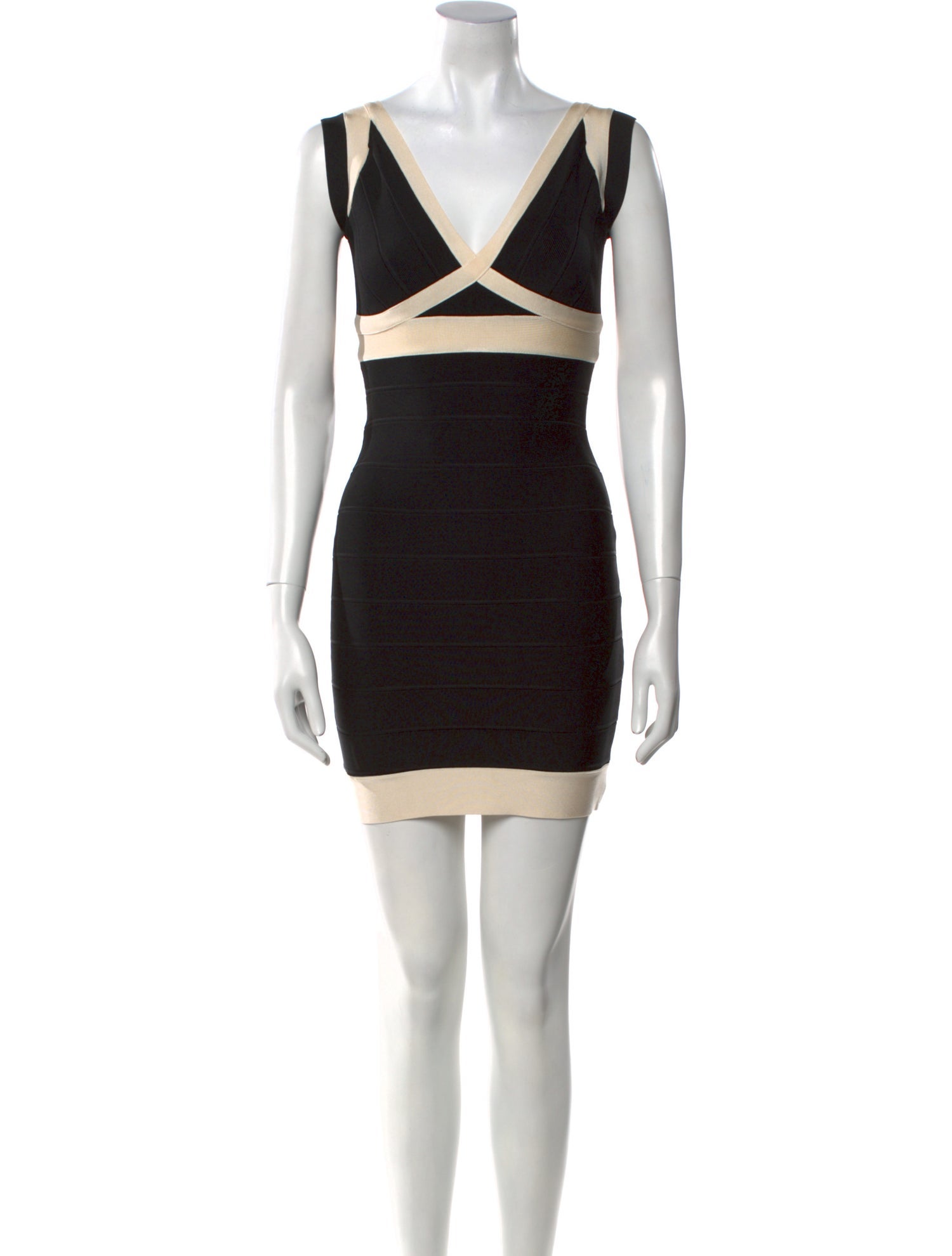 HERVE LEGER ボディコンシャス　ドレス　古着　used エルベ レジェ Herve Leger | The RealReal