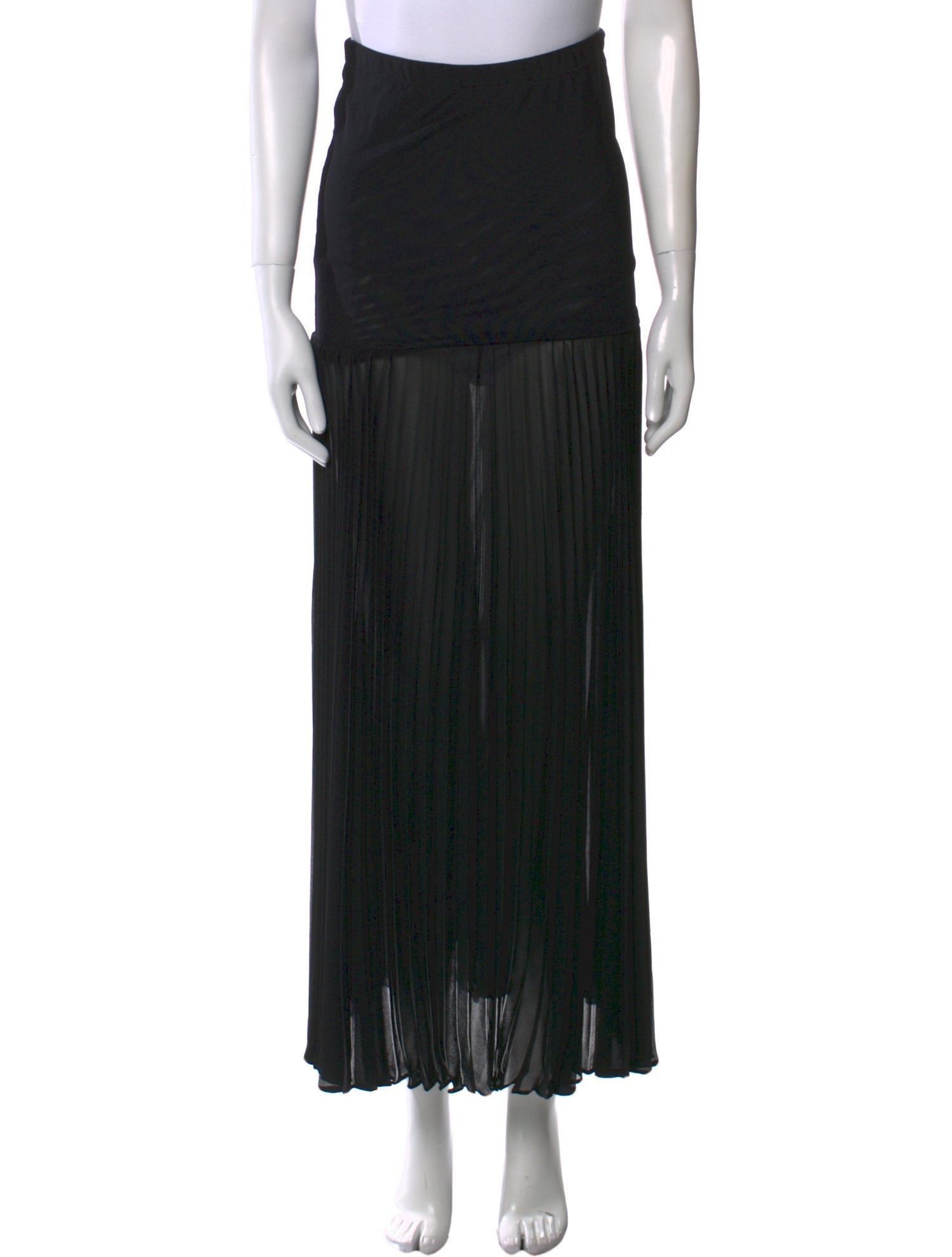 Herve Leger Savannah Midi Length Skirt