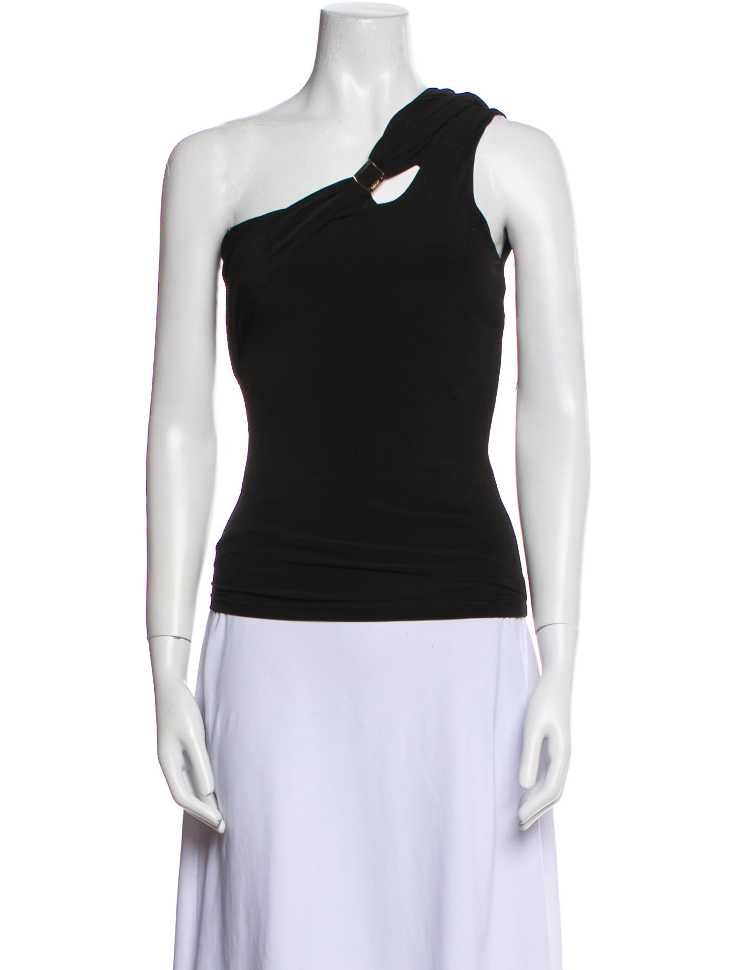 Herve Leger One-Shoulder Sleeveless Top w/ Tags