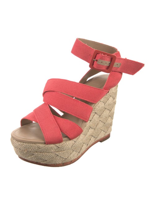 Herve Leger Colorblock Pattern Espadrilles