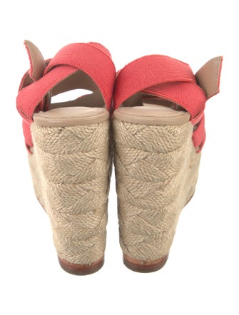 Herve Leger Colorblock Pattern Espadrilles