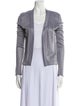 Herve Leger Cashmere Tweed Pattern Evening Jacket