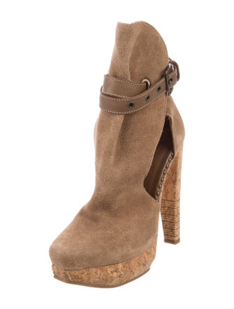 Herve Leger Suede Boots