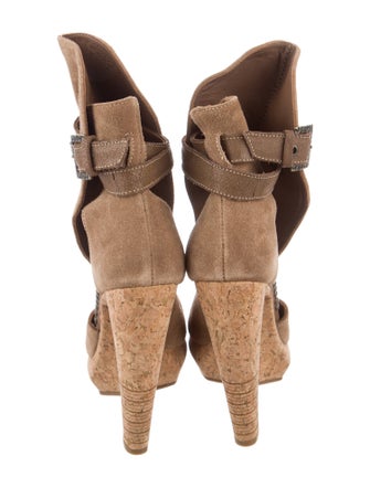 Herve Leger Suede Boots