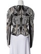 Herve Leger Printed Evening Jacket