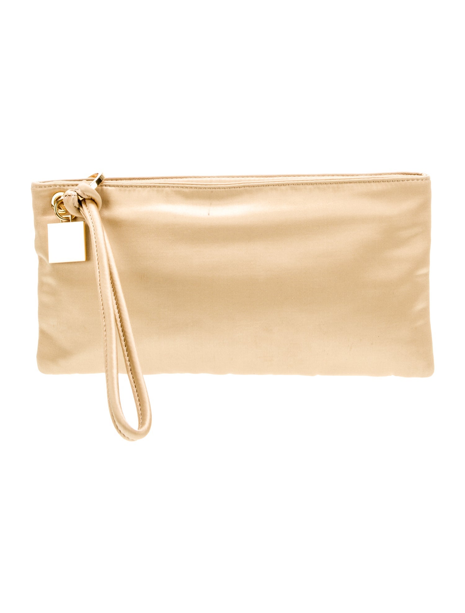 Herve Leger Satin Clutch