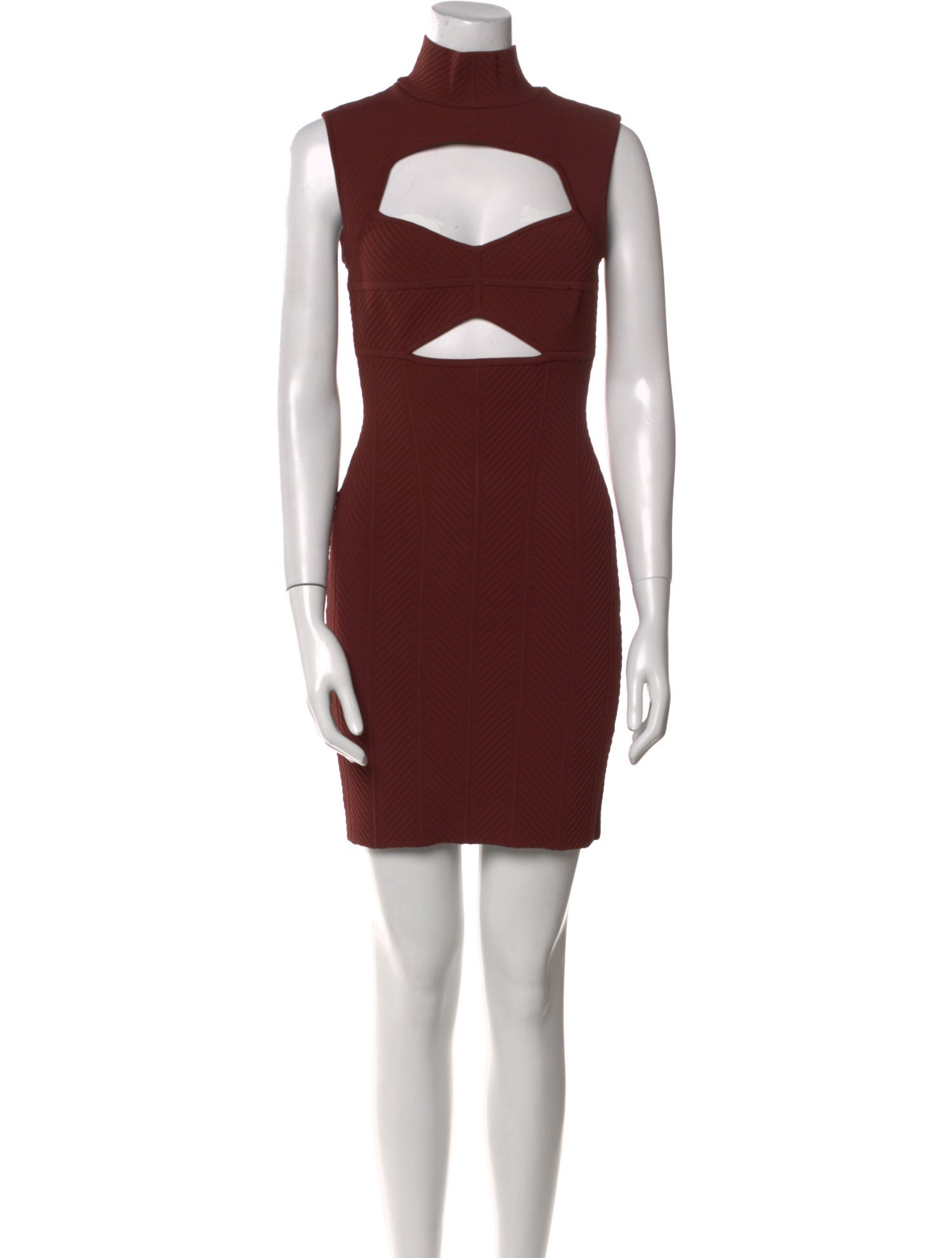 Herve Leger Ottoman Mini Dress