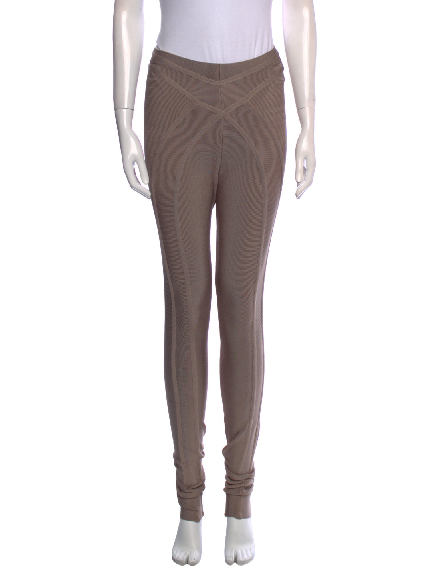 Herve Leger Skinny Leg Pants