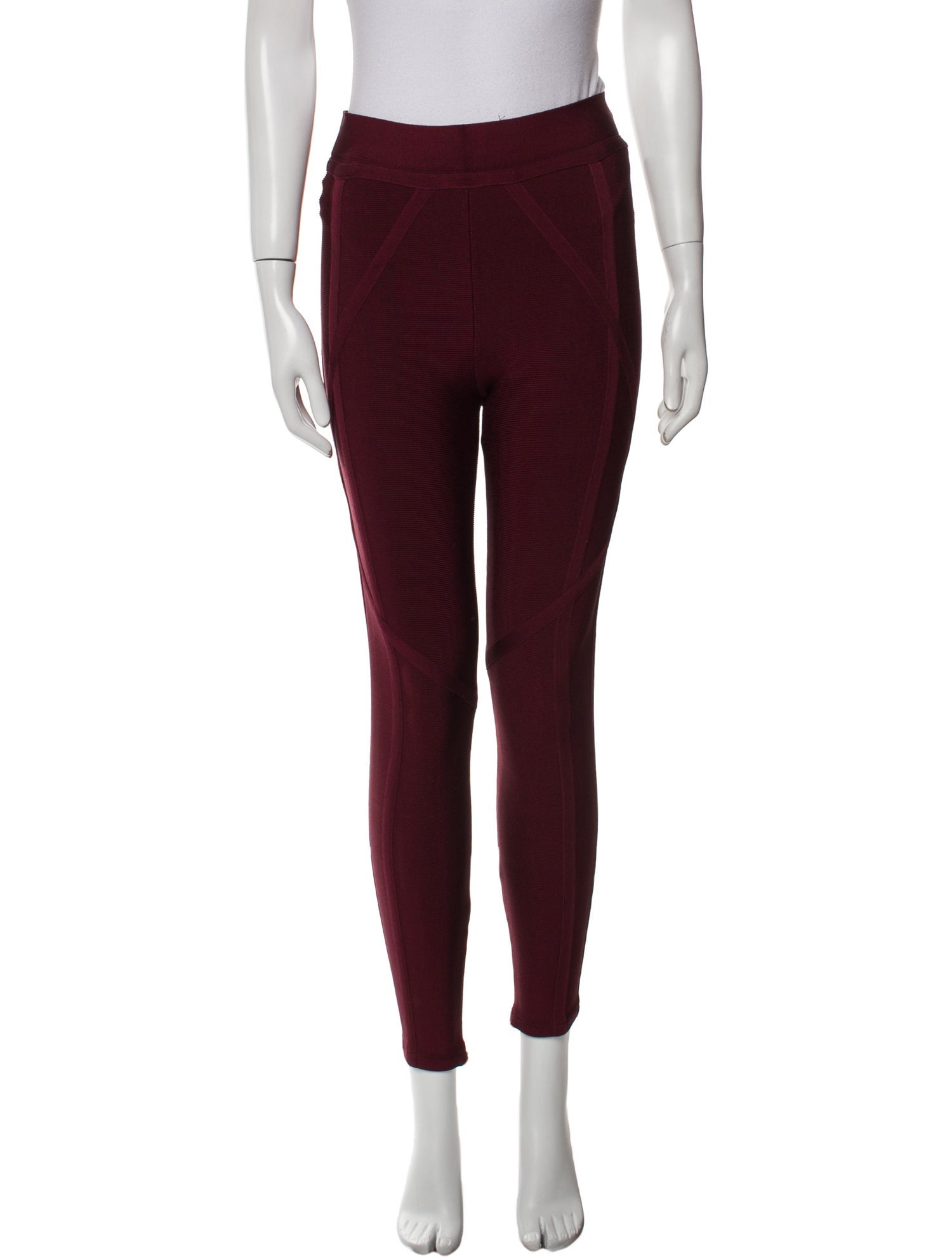 Herve Leger Skinny Leg Pants