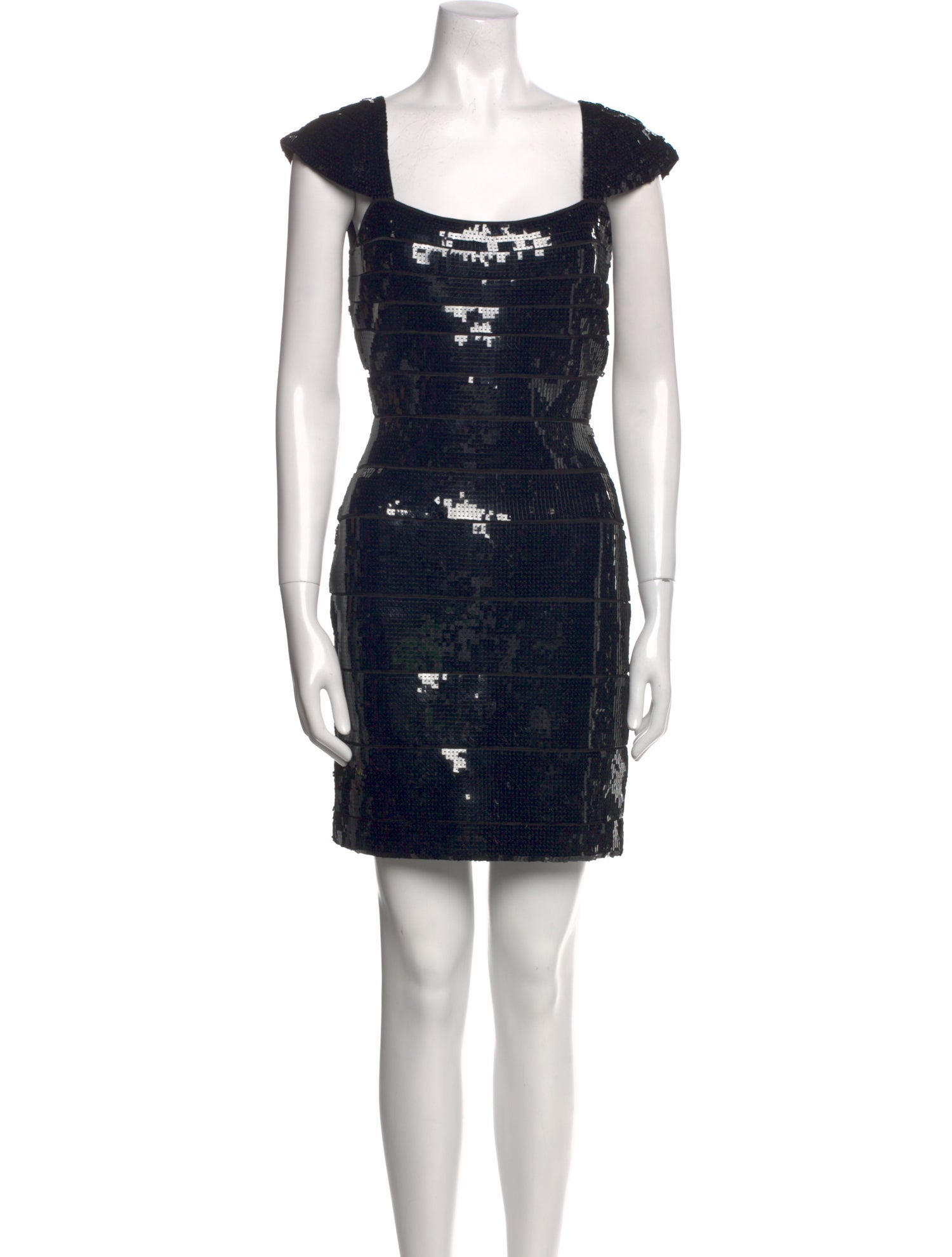 Herve Leger Printed Mini Dress