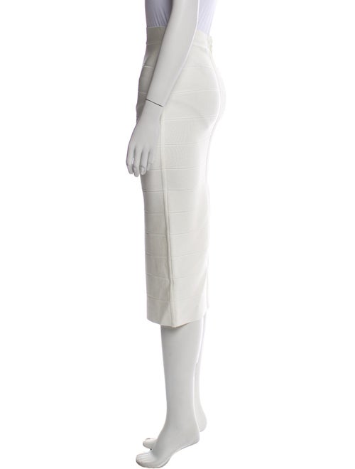 Herve Leger Midi Length Skirt