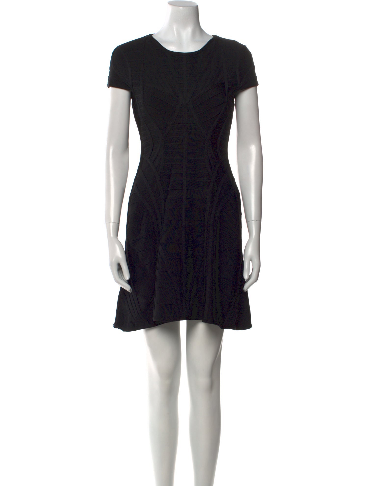 Herve Leger Printed Mini Dress