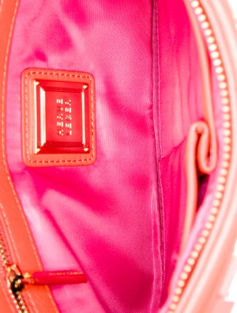 Herve Leger Leather Clutch