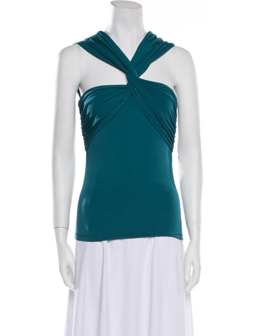 Herve Leger Halterneck Sleeveless Top