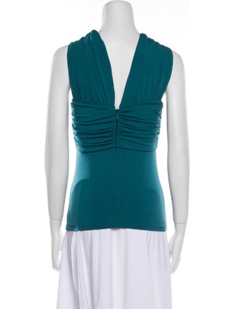Herve Leger Halterneck Sleeveless Top