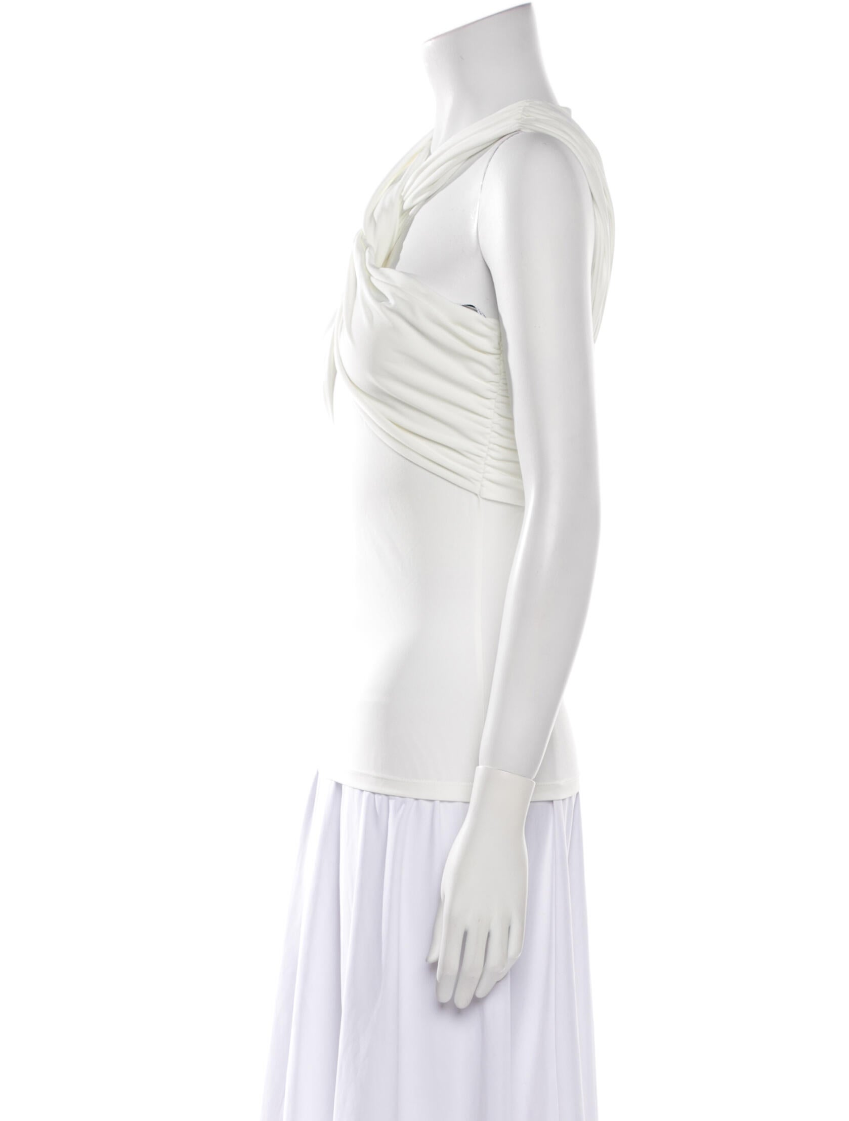 Herve Leger Halterneck Sleeveless Top