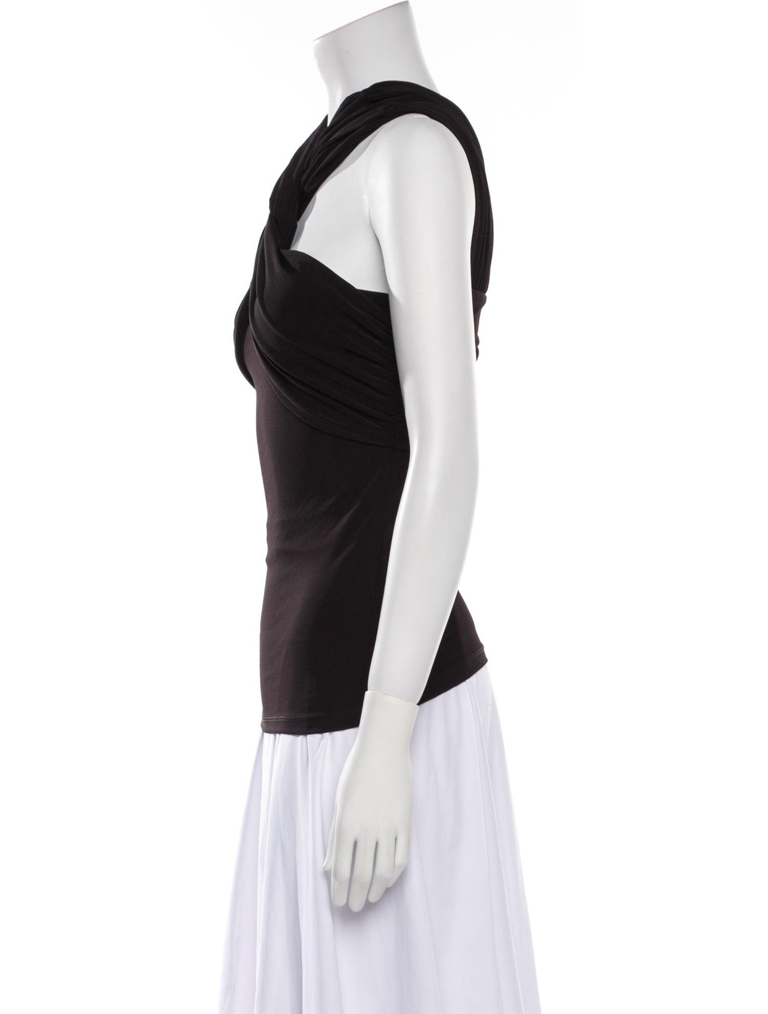 Herve Leger Halterneck Sleeveless Top