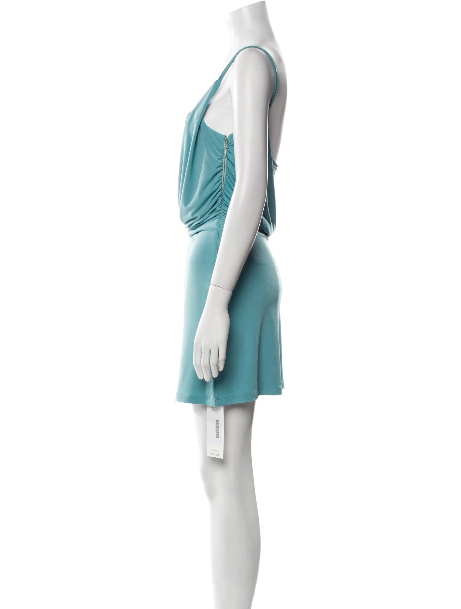 Herve Leger Cowl Neck Mini Dress