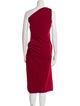 Herve Leger One-Shoulder Midi Length Dress