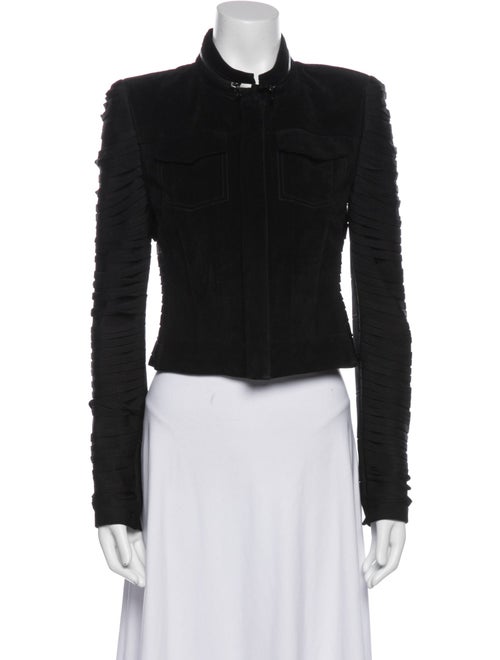 Herve Leger Suede Jacket