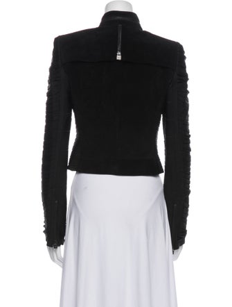 Herve Leger Suede Jacket